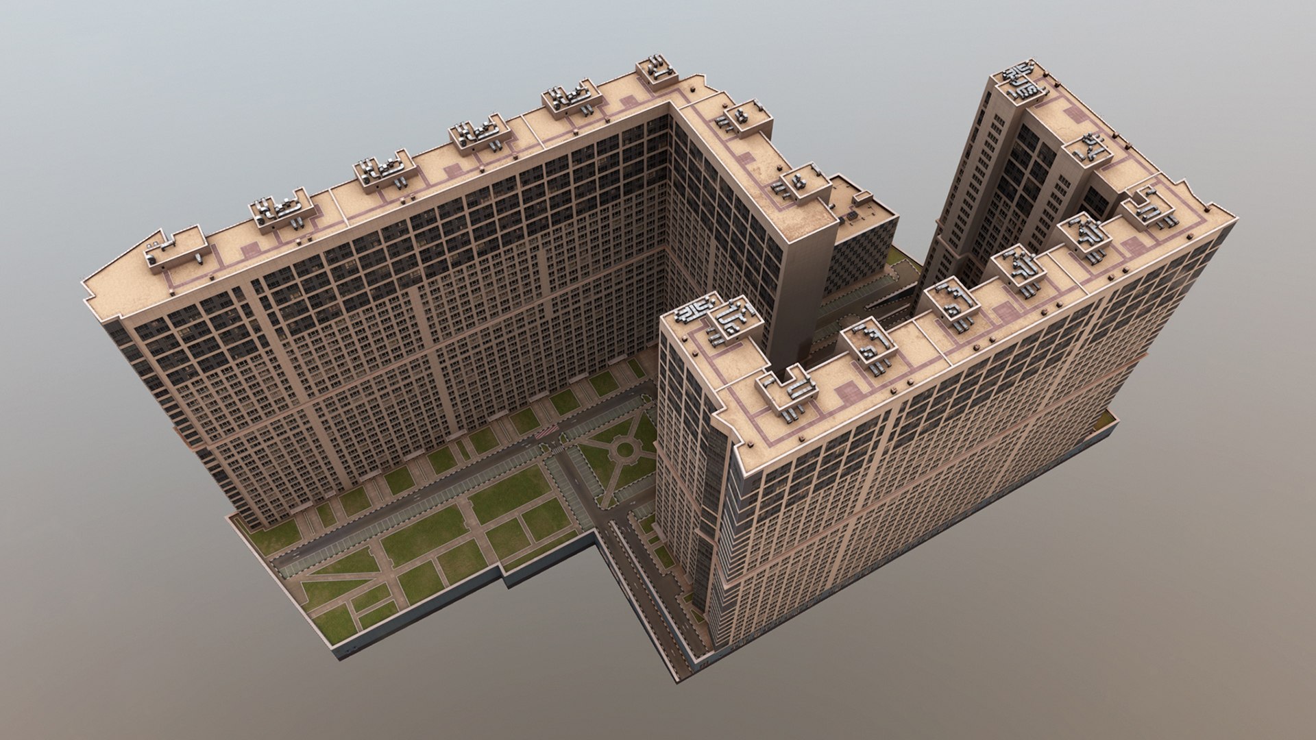Building 23 Msk 3D Model - TurboSquid 1662279