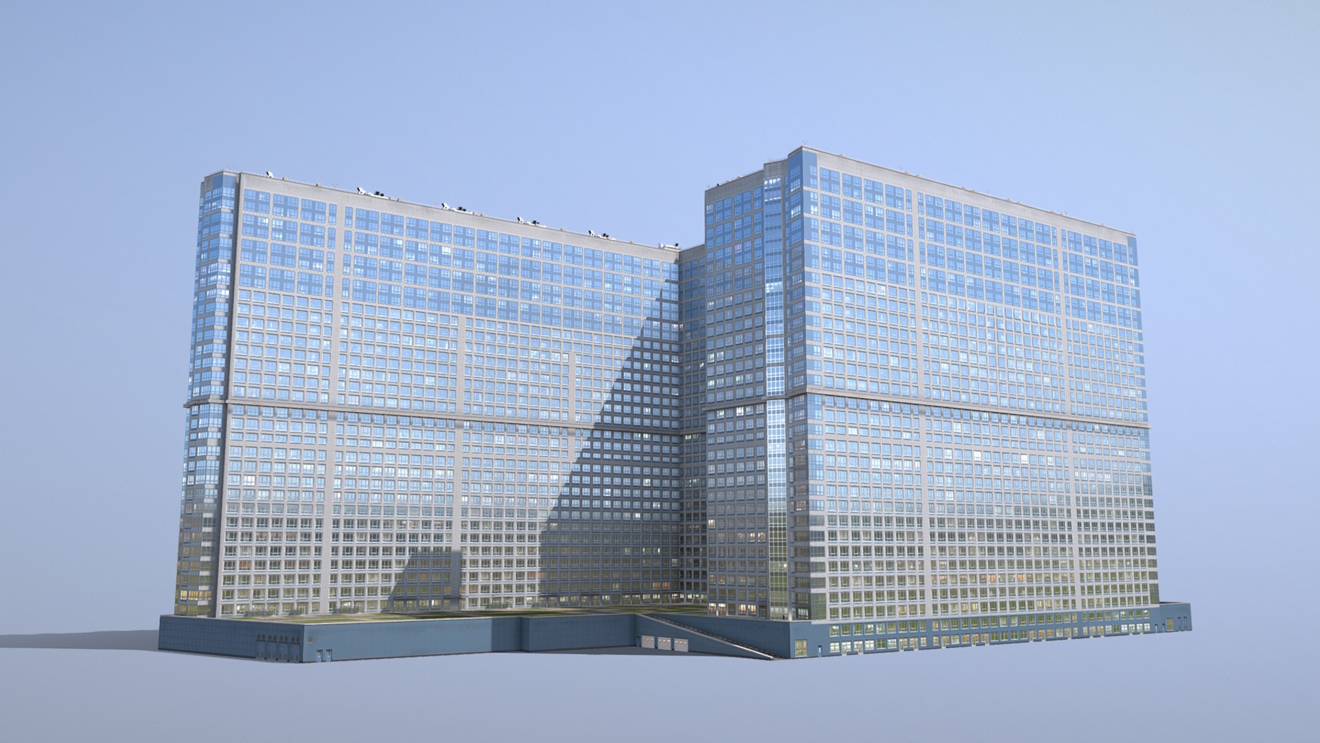 Building 23 Msk 3D Model - TurboSquid 1662279