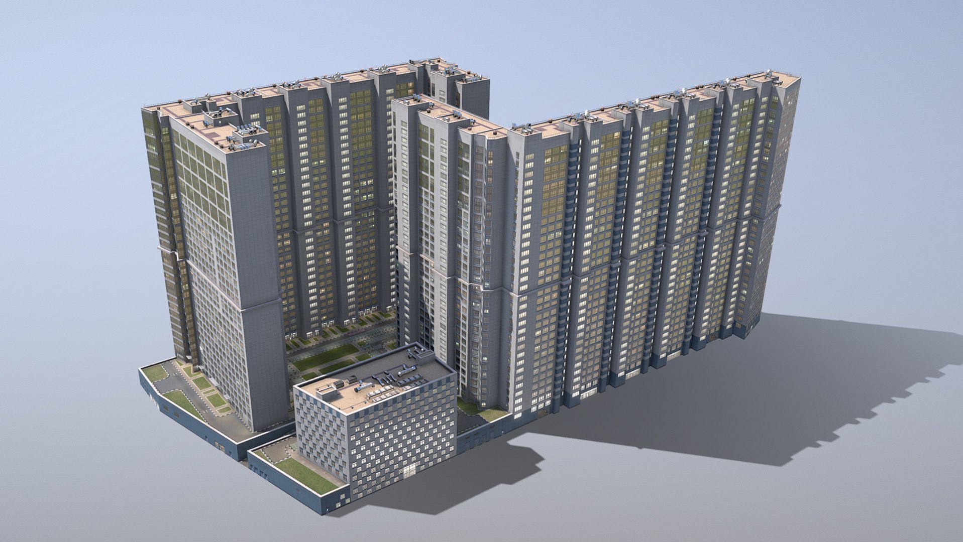 Building 23 Msk 3D Model - TurboSquid 1662279