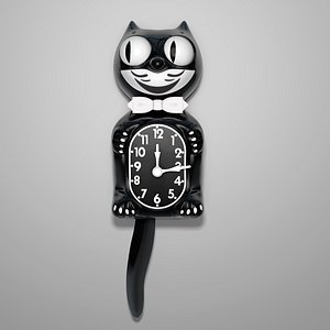 3ds max retro kit cat clock