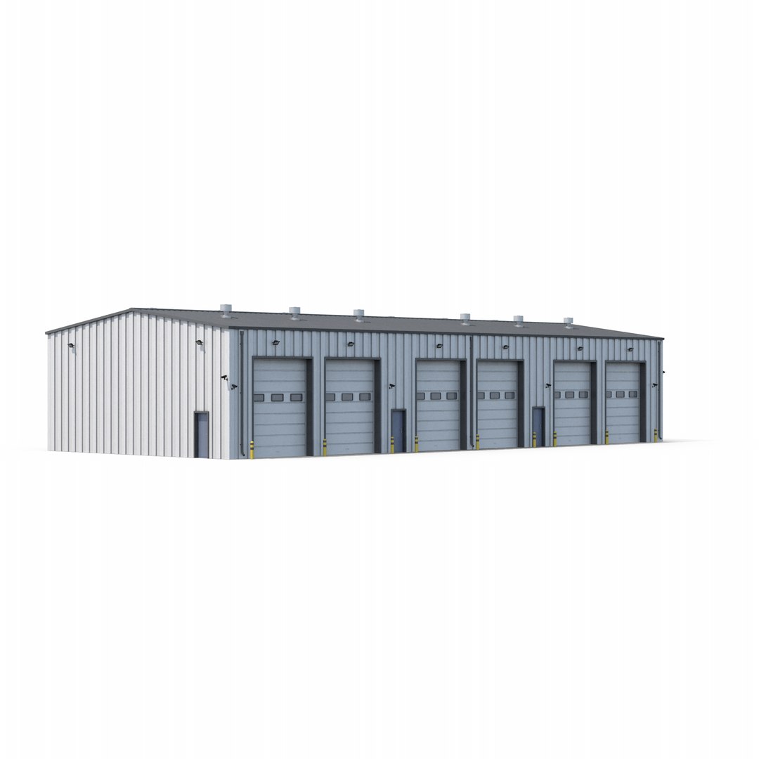 Industrial Building 31 3D Model - TurboSquid 2303905