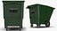 Garbage Truck and Cans Collection