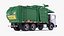 Garbage Truck and Cans Collection