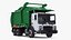 Garbage Truck and Cans Collection