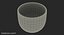 Japanese Black Cup 3D Model
