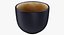 Japanese Black Cup 3D Model