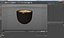 Japanese Black Cup 3D Model