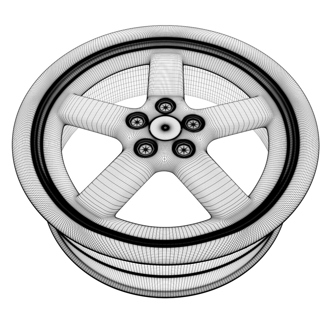 Car Rims 3D Model - TurboSquid 1186241