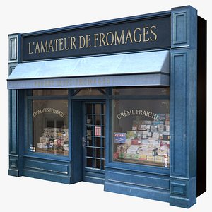 Typical Paris Shop Facade 3