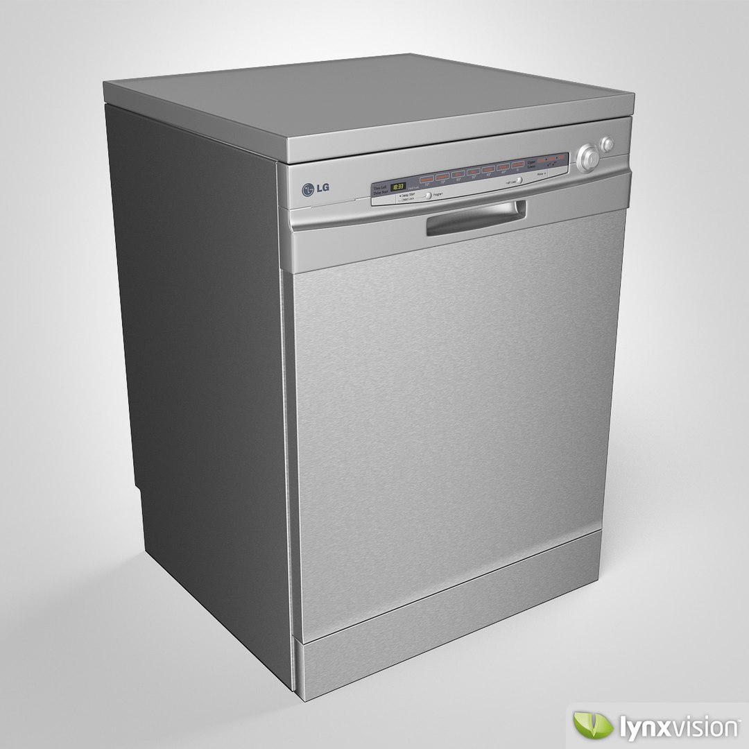 Lg Dishwasher 3d Max