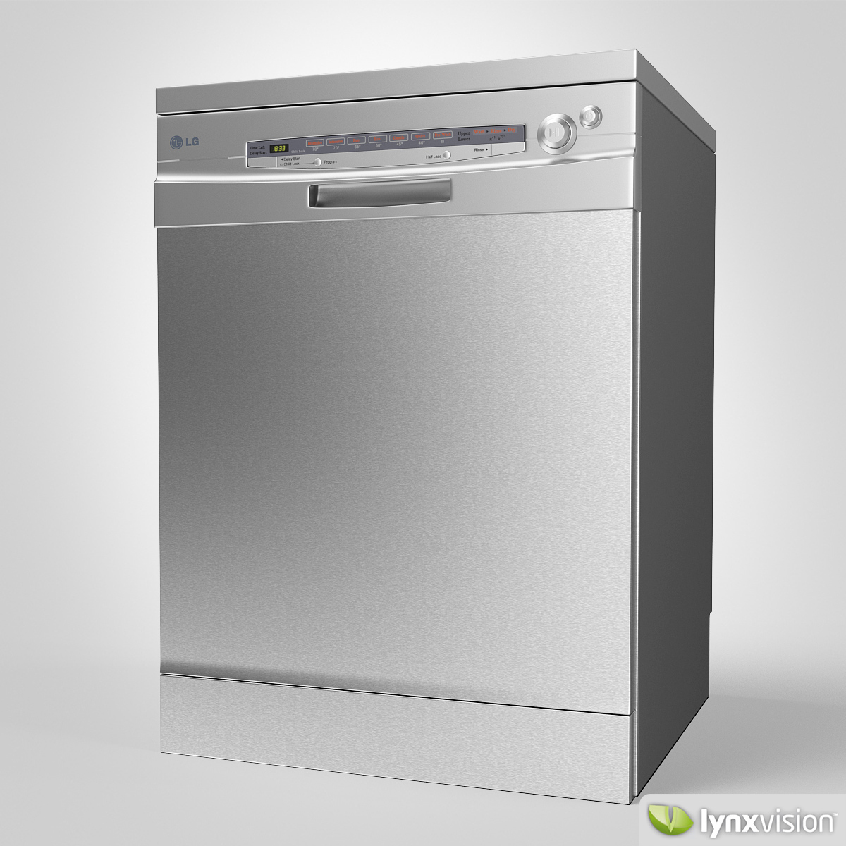 lg dishwasher 3d max