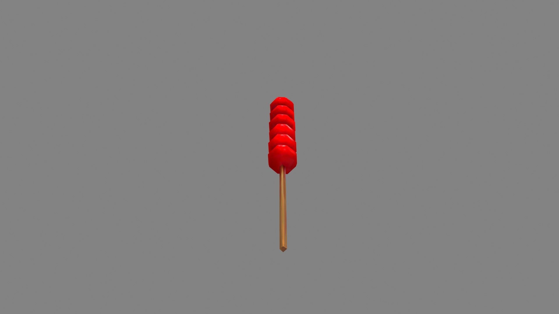 3D Cartoon Candied Haws Model - TurboSquid 1936295