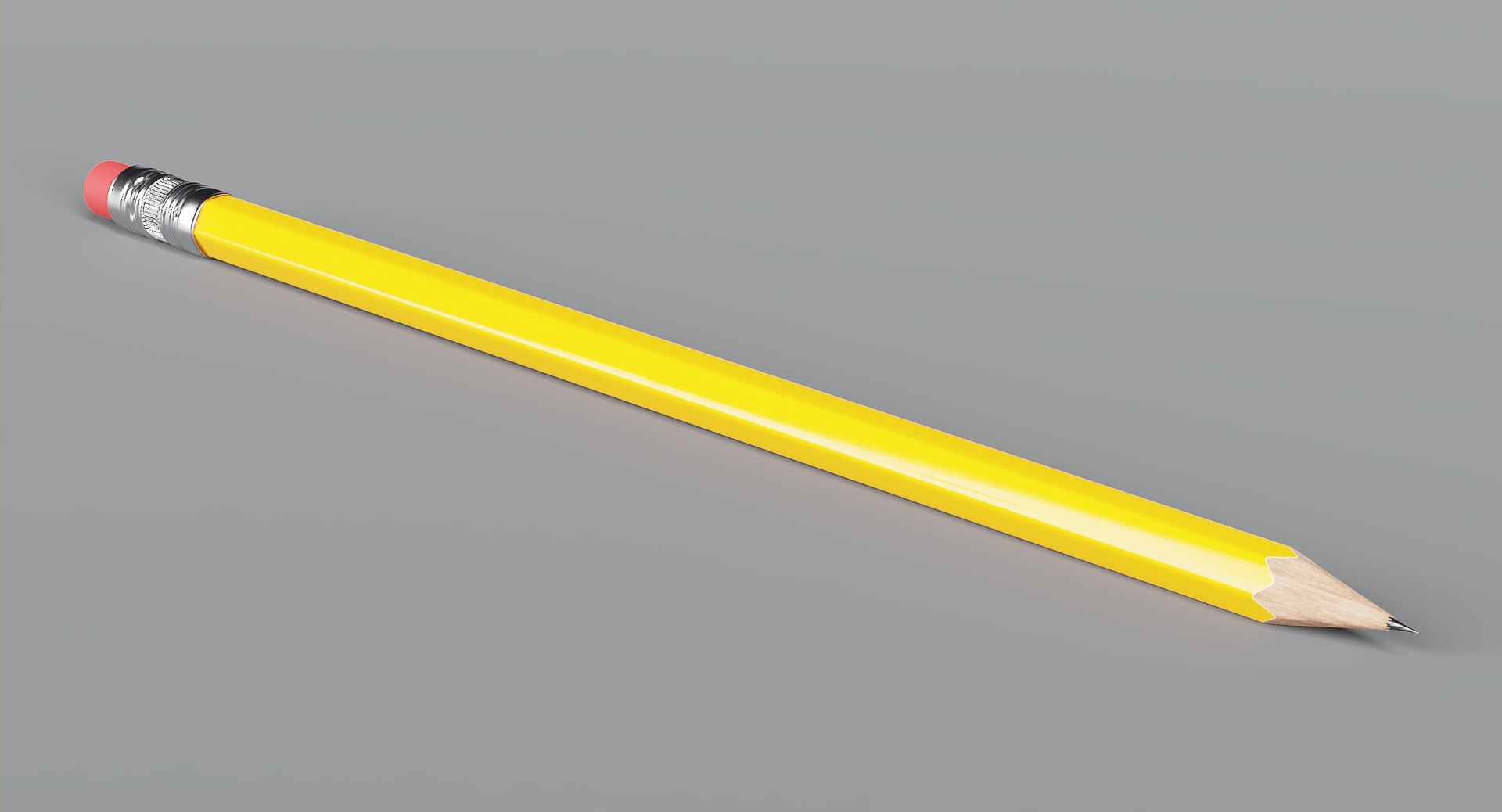 3D Pencil Realistic Model - TurboSquid 1420616