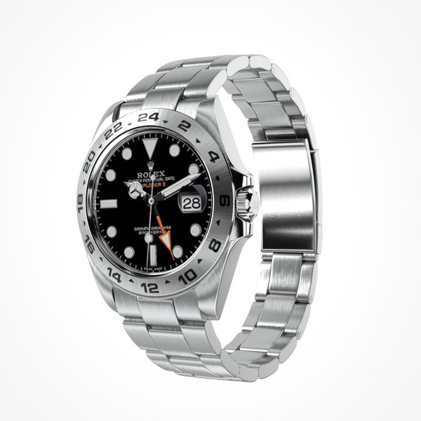 3D Rolex Explorer II - Black