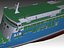 3D ro-ro ferry model