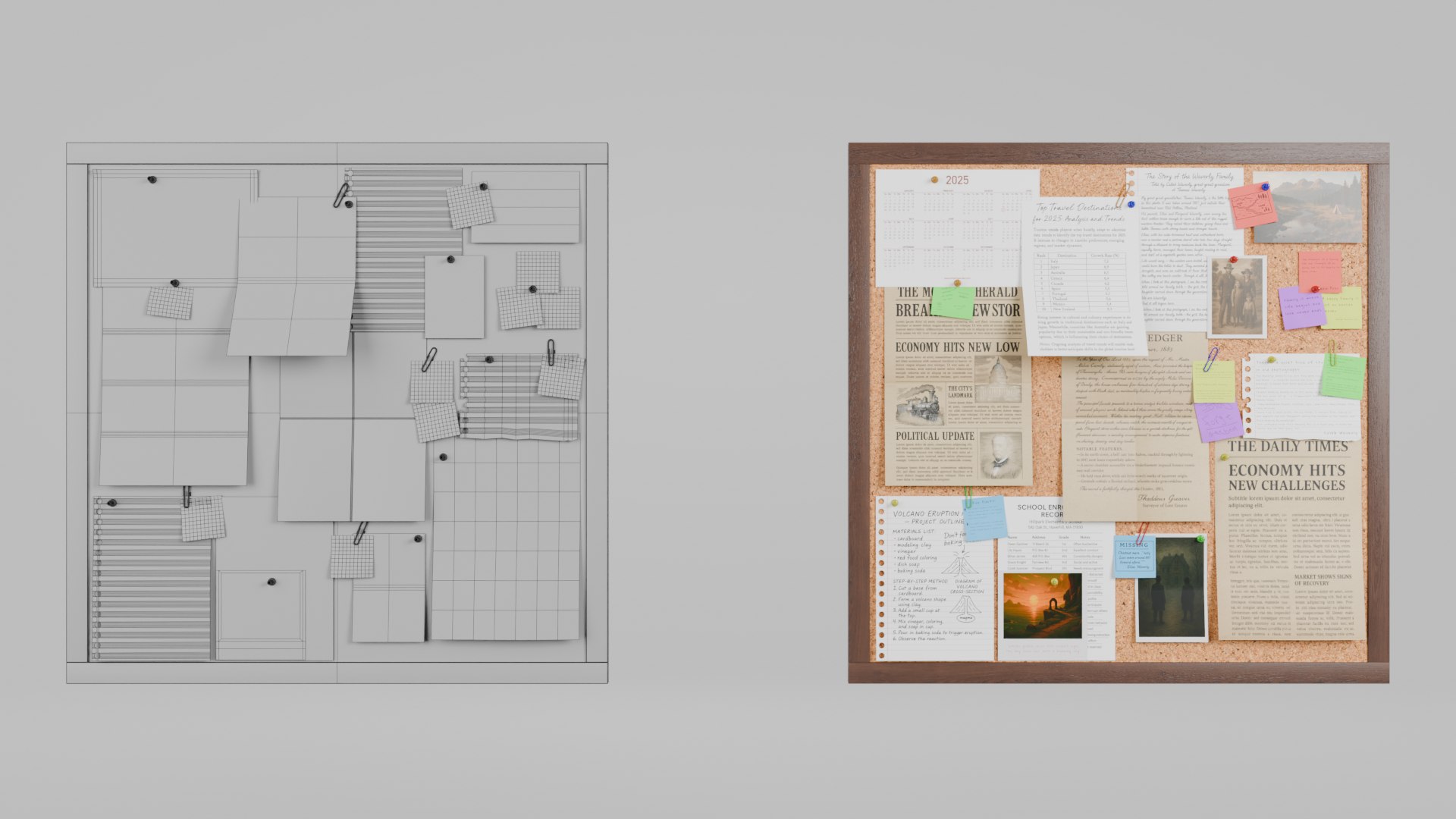 3D Complete Corkboard Collection - Customizable Full Pin Board Set model https://p.turbosquid.com/ts-thumb/m8/EakozK/UR/n1/png/1747591355/1920x1080/fit_q87/3d2331dc52d271b48784db9af50b983ae47e93e4/n1.jpg