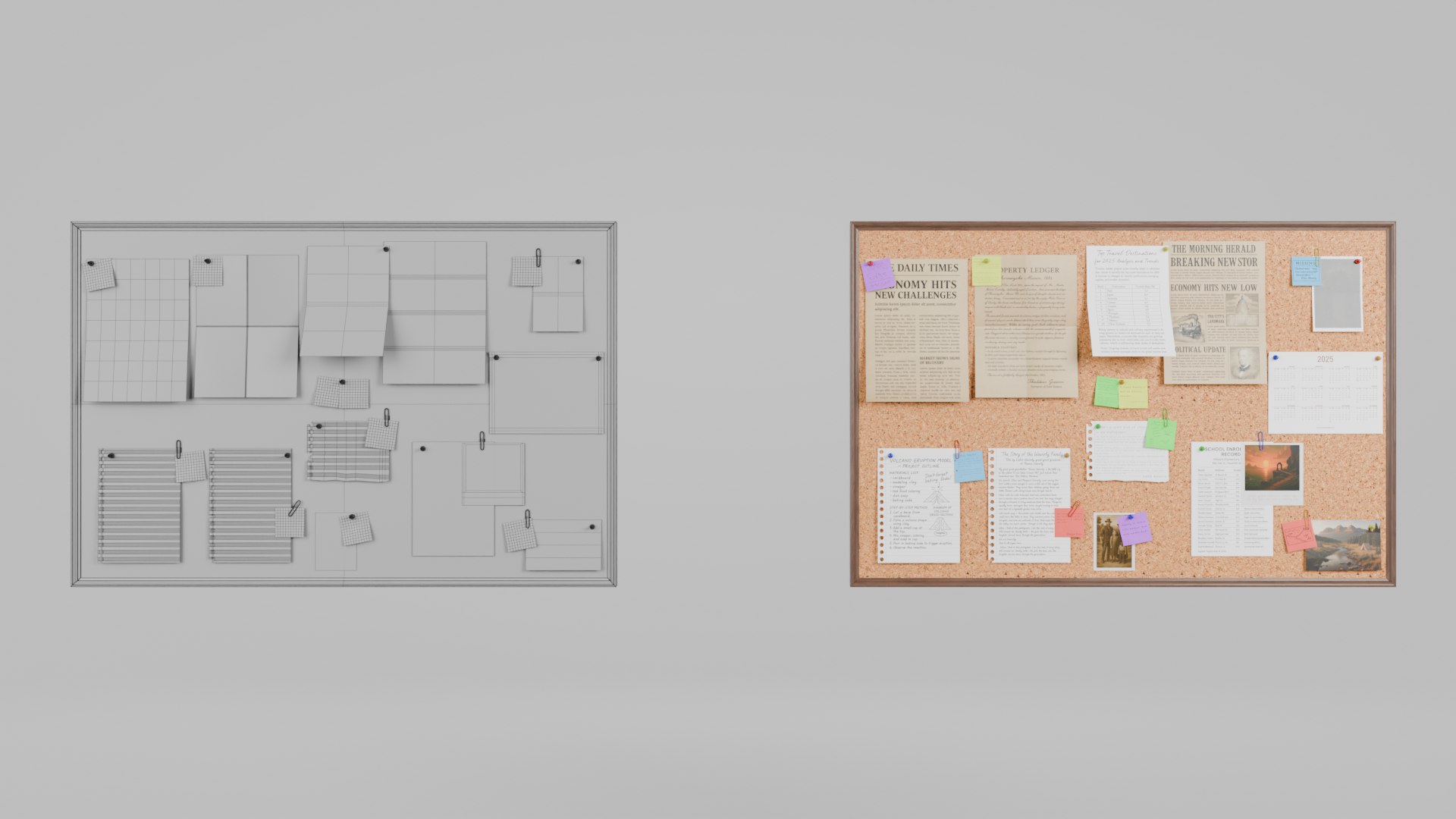 3D Complete Corkboard Collection - Customizable Full Pin Board Set model https://p.turbosquid.com/ts-thumb/m8/EakozK/lD/i1/png/1747591221/1920x1080/fit_q87/e3cc43e1ed519421210cffb16535f968750c3625/i1.jpg