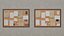 Komplette Corkboard-Kollektion – Anpassbares komplettes Pinnwand-Set