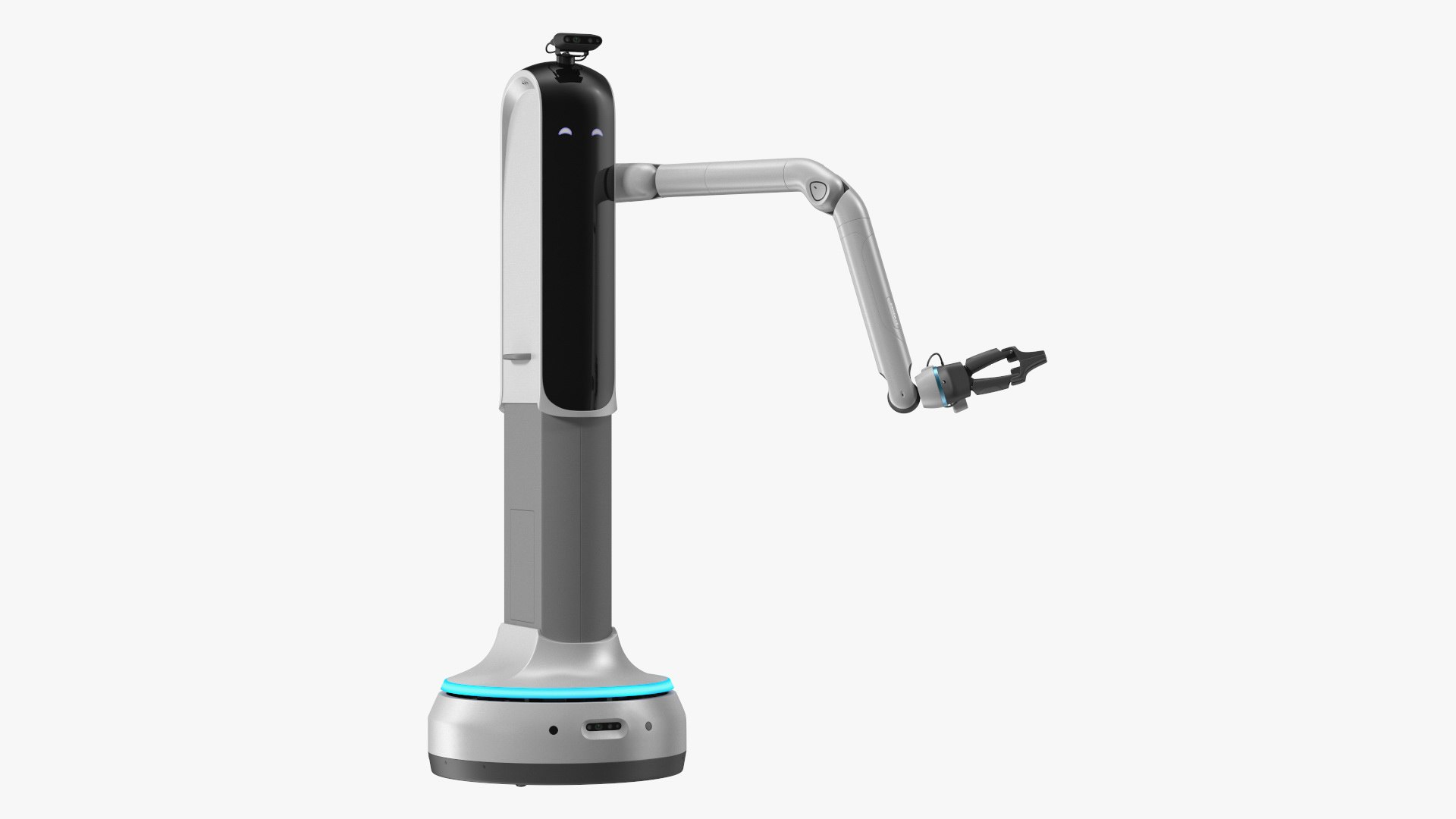Samsung Bot Handy Smile Rigged for Maya 3D model preview