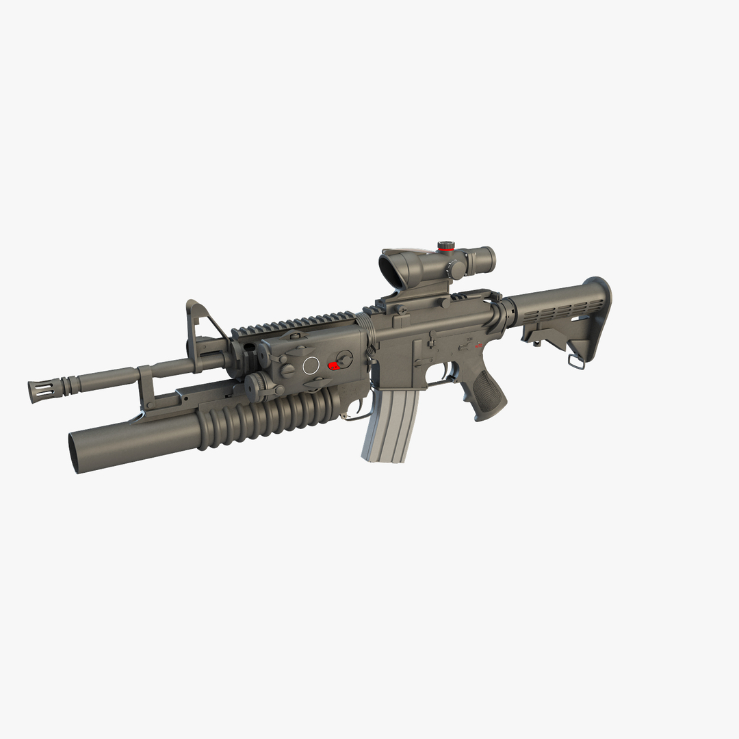 m4 m4a1 with acog