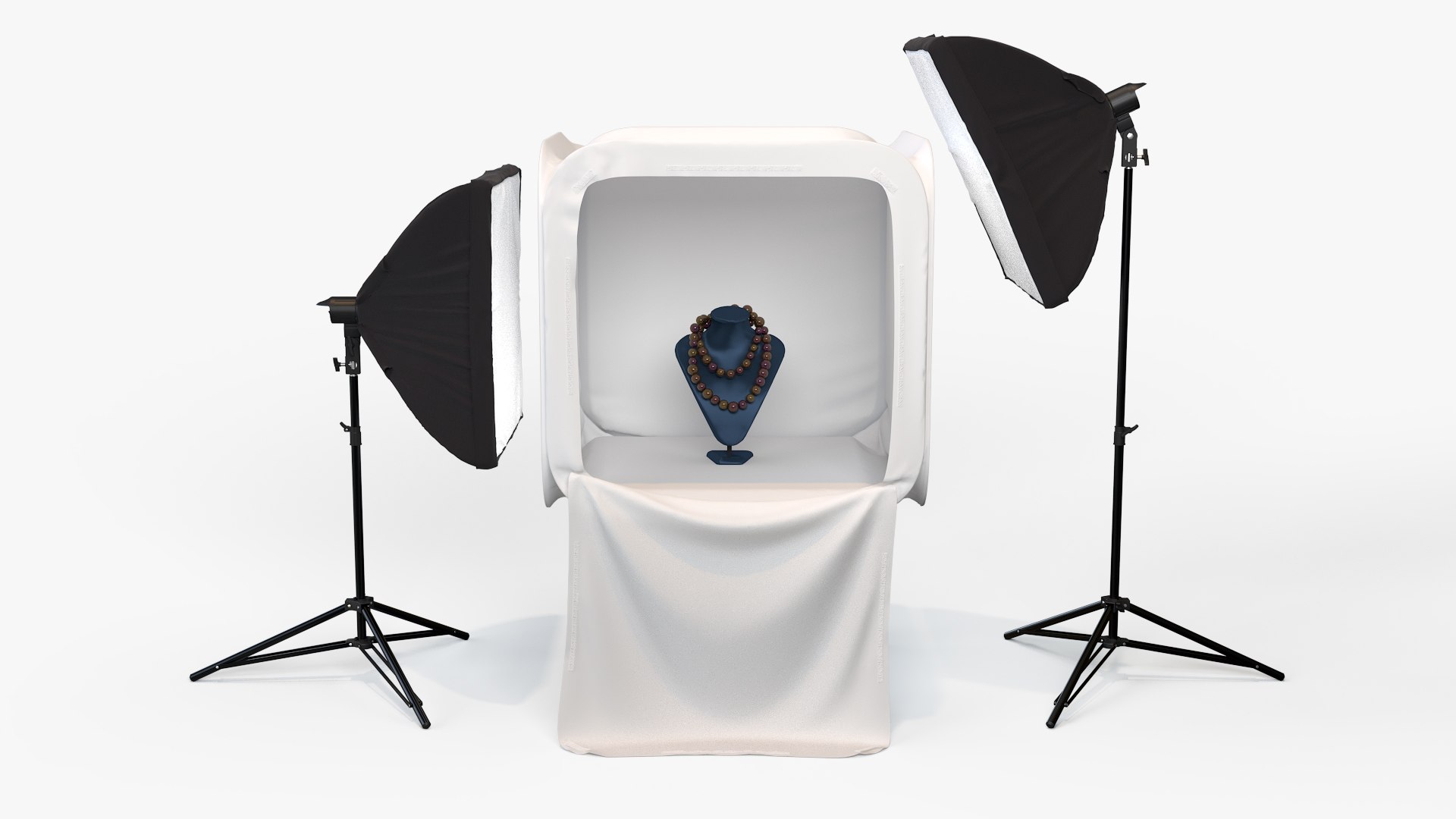 Photo Studio Light Cube With Softboxes 3D Model TurboSquid 2050236