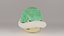  Blue shell: Mario Kart 3D model