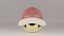  Blue shell: Mario Kart 3D model