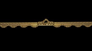 Carved decor CNC model 02