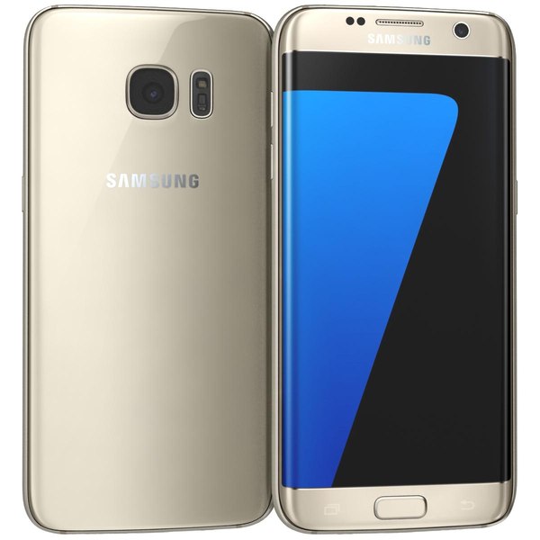 modelo 3d Samsung Galaxy S7 Edge Gold - TurboSquid 1010250