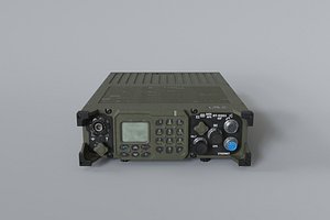 Military Radio - SubD Asset for Films and Games 3D