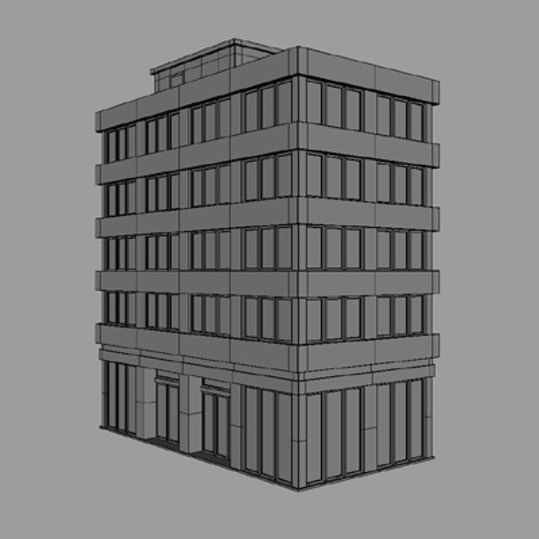 3d model office building