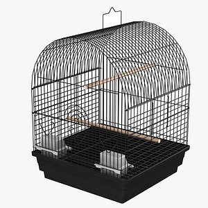 3D model Bird Cage 02