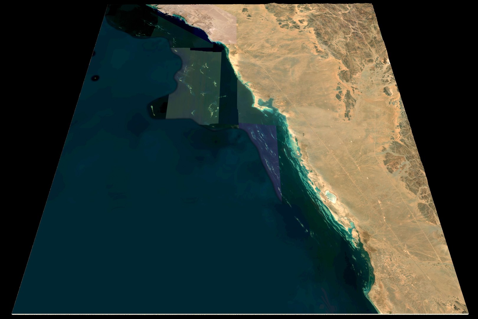 3D Mecca Red Sea n23 e38 topography Saudi Arabian model TurboSquid 1801368