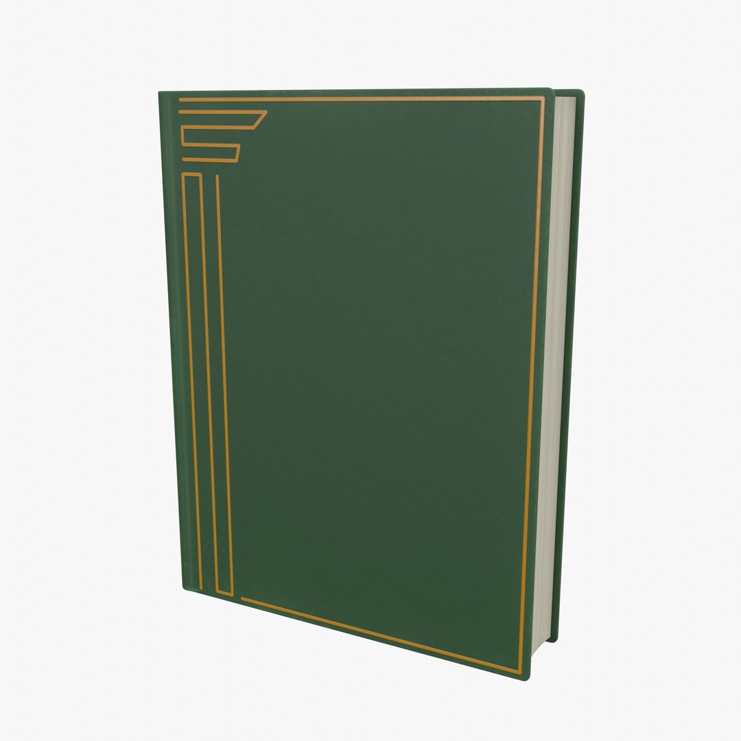 3D Green Book with Pattern https://p.turbosquid.com/ts-thumb/m8/oyMsqv/P6/search_shot/jpg/1765529222/1920x1080/fit_q87/dd8570dd8d0ae03d11841223c0a683b15a7c5988/search_shot.jpg