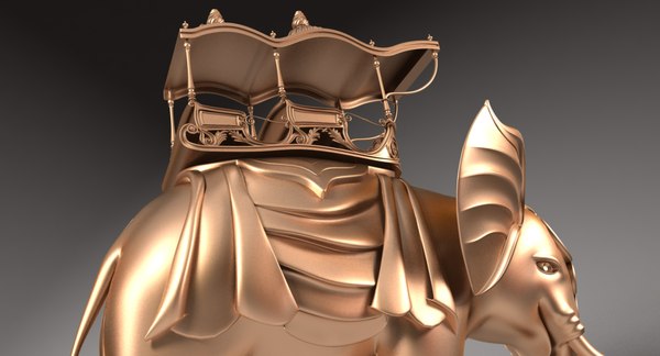 Howdah와 코끼리 3D 모델 - TurboSquid 1338449