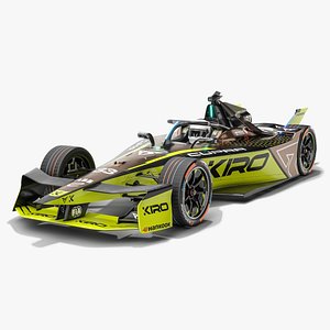 3D Cupra Kiro Formula E 2026 Season 12 Gen3 Race Car model