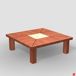 3d table coffee