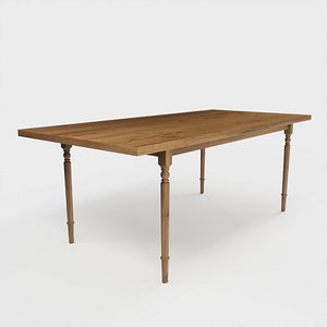 3D Dining table