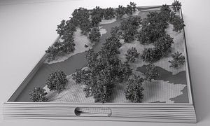 nordic miniature landscape 2016 3d model
