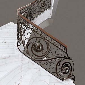wrought iron stair max