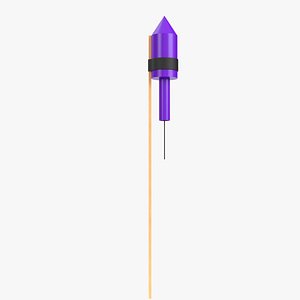 Stylized firework rocket 2