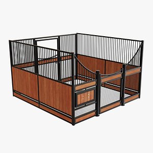 3D model Horse stall