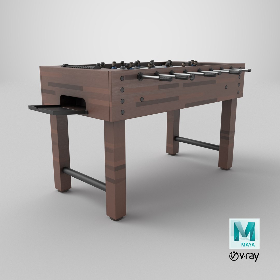 Foosball Table 3D model https://p.turbosquid.com/ts-thumb/m9/2lb3hH/ne/stemcell_maya_vray_render/png/1729696915/1920x1080/fit_q87/e48f137741c0f0a794405bfc0f5ba712b2d8a4e7/stemcell_maya_vray_render.jpg