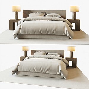 modern bedroom 3D model