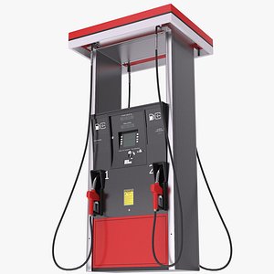 Gas Pump 3D model