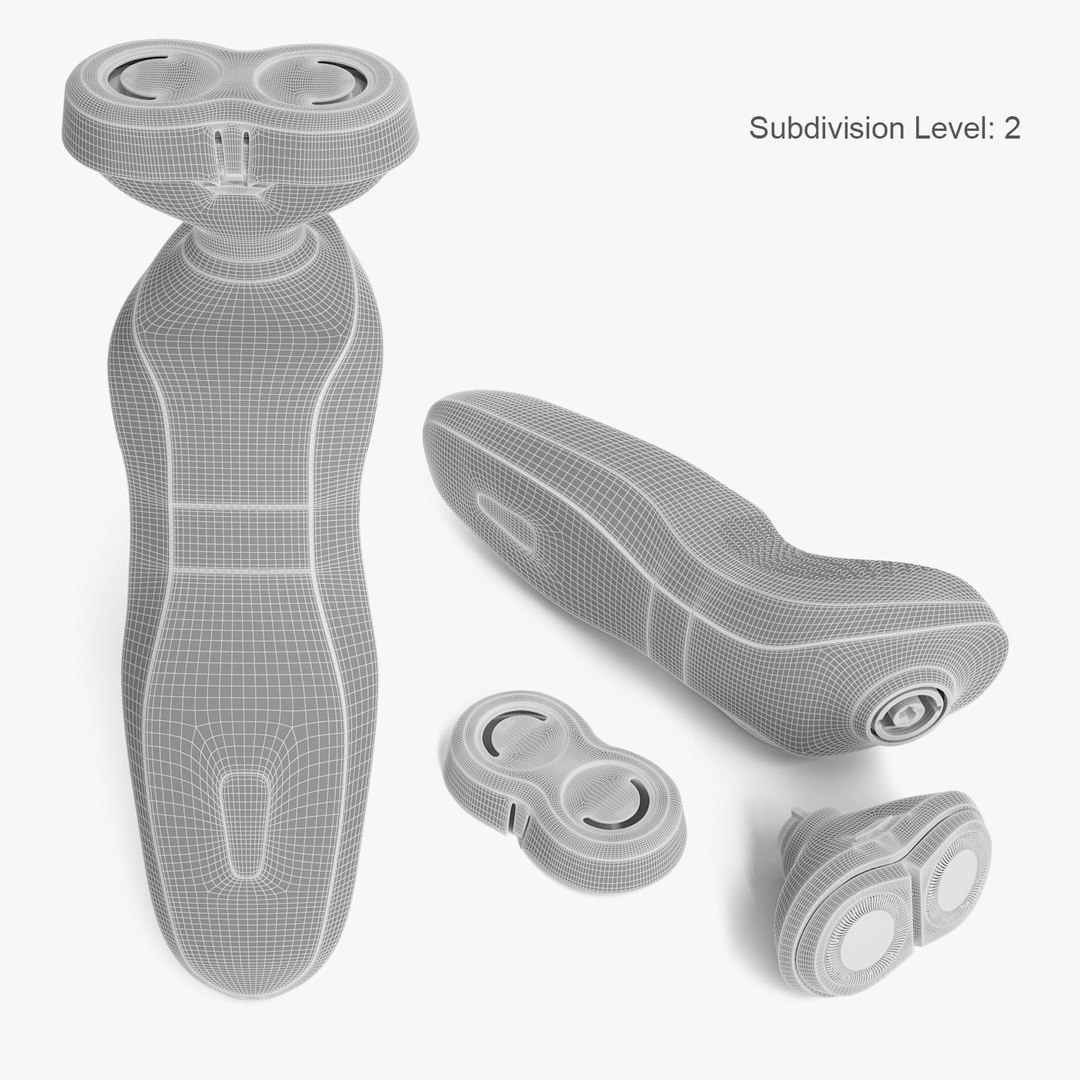 Electric Razor Philips 3d Model