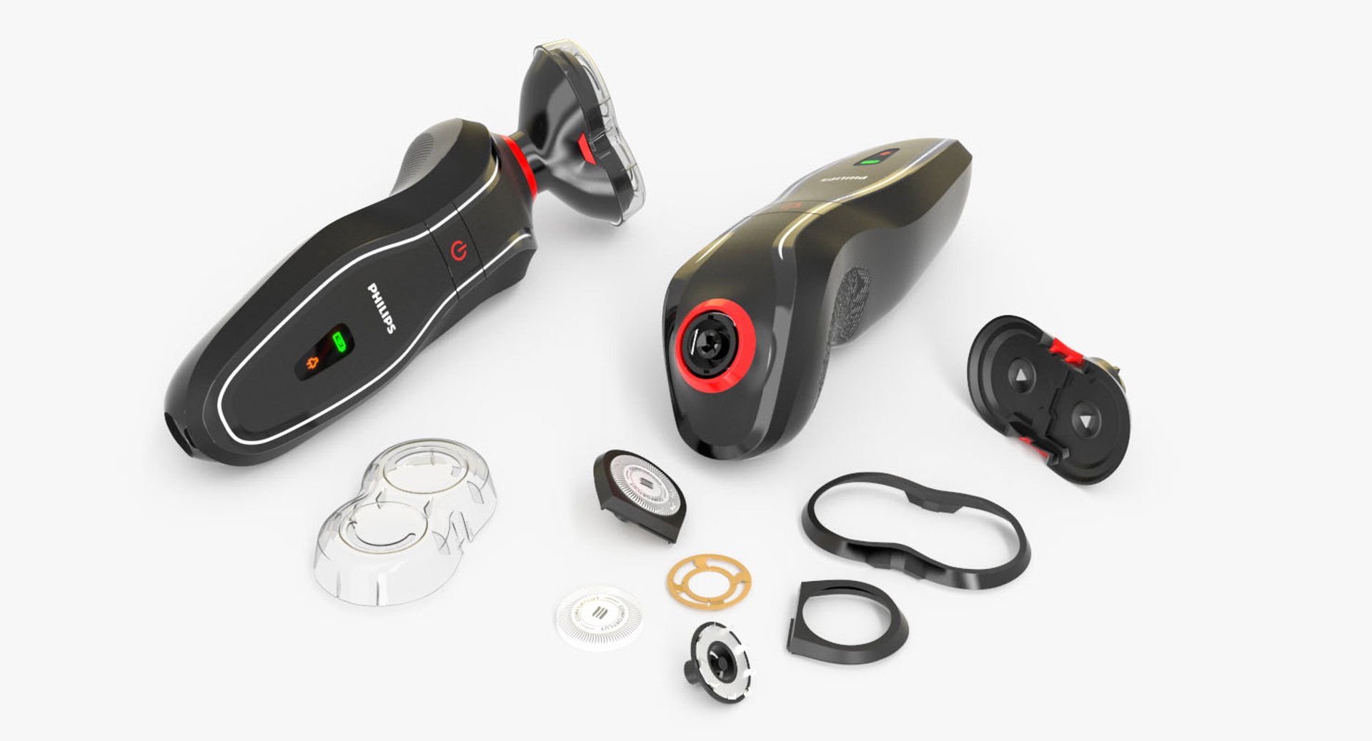 Electric Razor Philips 3d Model