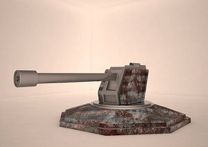 tank gun 3D