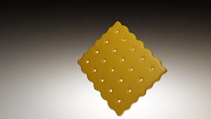 3D model tea biscuits