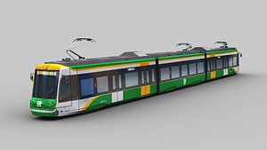 Low Poly Tram 16